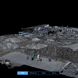 construction site lidar scan